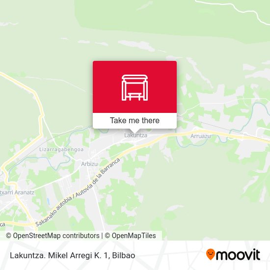 Lakuntza. Mikel Arregi K. 1 map