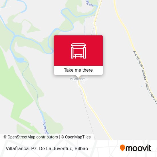 Villafranca. Pz. De La Juventud map
