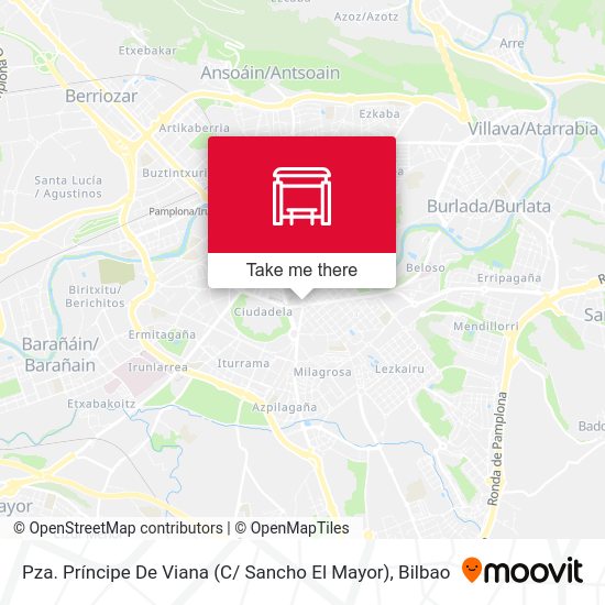 Pza. Príncipe De Viana (C/ Sancho El Mayor) map