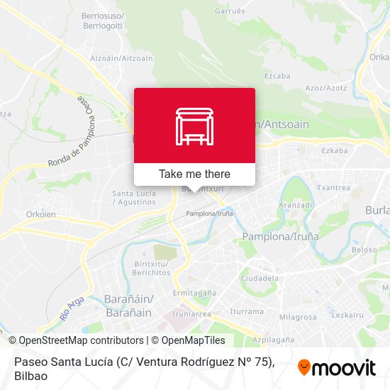 Paseo Santa Lucía (C/ Ventura Rodríguez Nº 75) map