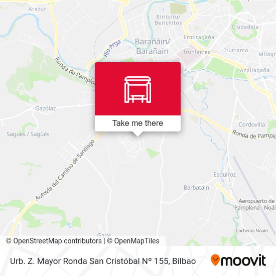 Urb. Z. Mayor Ronda San Cristóbal Nº 155 map