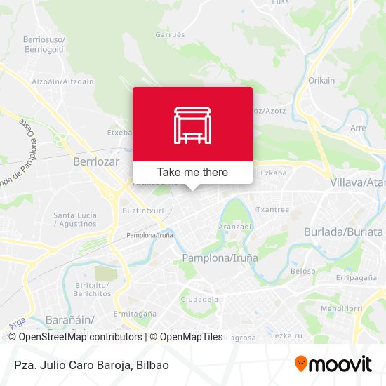 Pza. Julio Caro Baroja map