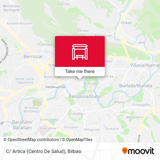 C/ Artica (Centro De Salud) map