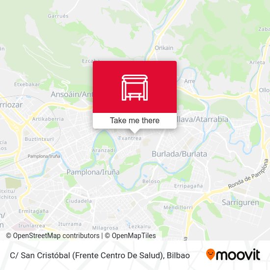 C/ San Cristóbal (Frente Centro De Salud) map