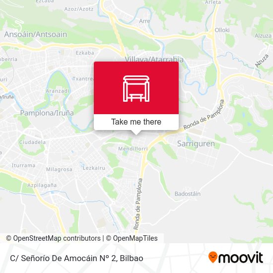 C/ Señorío De Amocáin Nº 2 map