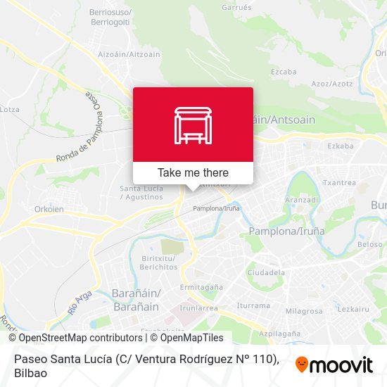 Paseo Santa Lucía (C/ Ventura Rodríguez Nº 110) map
