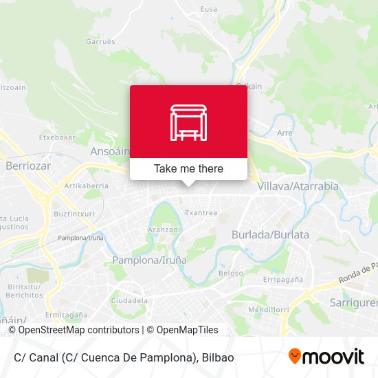 C/ Canal (C/ Cuenca De Pamplona) map