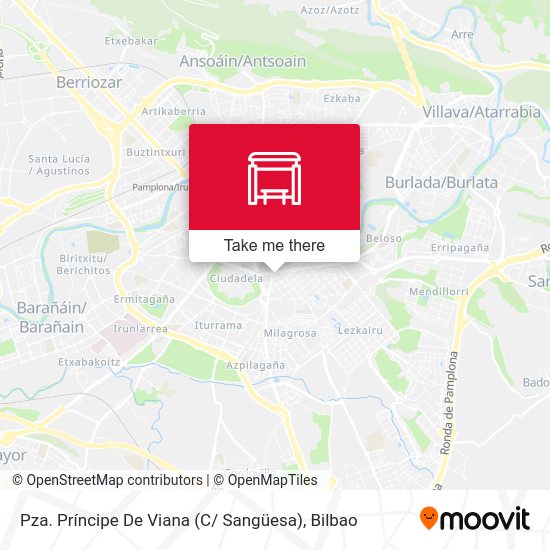 Pza. Príncipe De Viana (C/ Sangüesa) map
