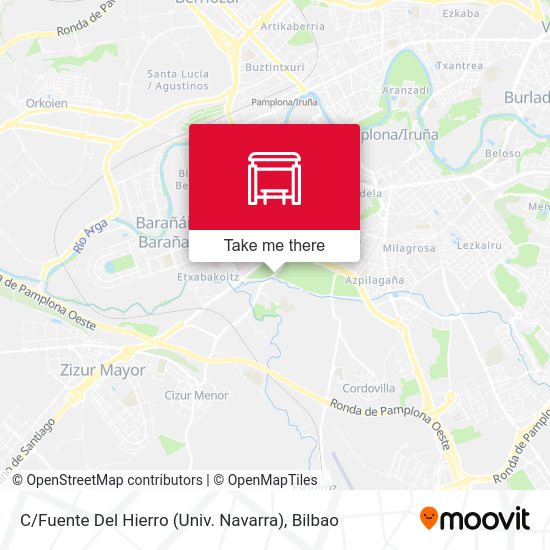 C / Fuente Del Hierro (Univ. Navarra) map