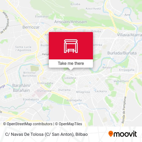 C/ Navas De Tolosa (C/ San Anton) map