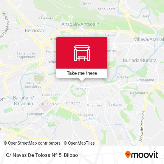C/ Navas De Tolosa Nº 5 map