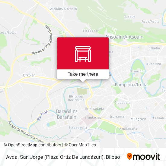 Avda. San Jorge (Plaza Ortiz De Landázuri) map