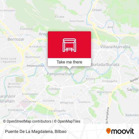 Puente De La Magdalena map
