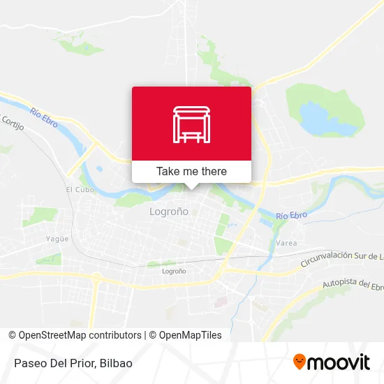 Paseo Del Prior map