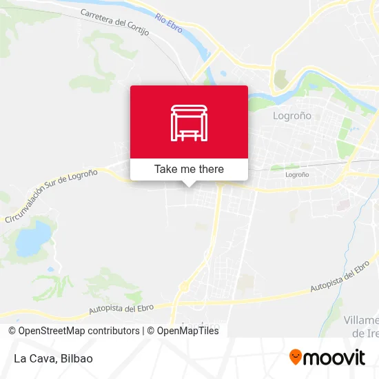 La Cava map
