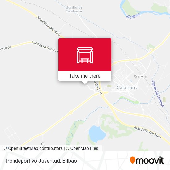 Polideportivo Juventud map