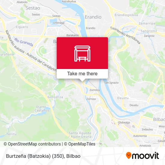 Burtzeña (Batzokia) (350) map