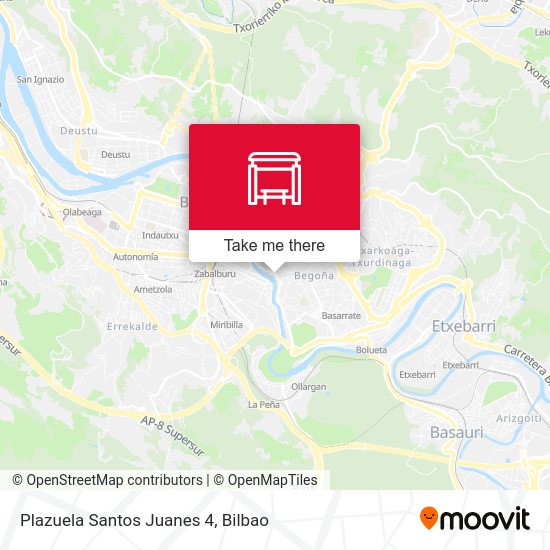 Plazuela Santos Juanes 4 map