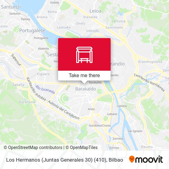 Los Hermanos (Juntas Generales 30) (410) map