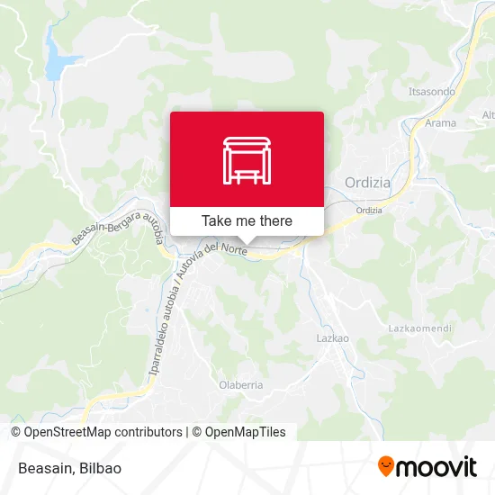 Beasain map
