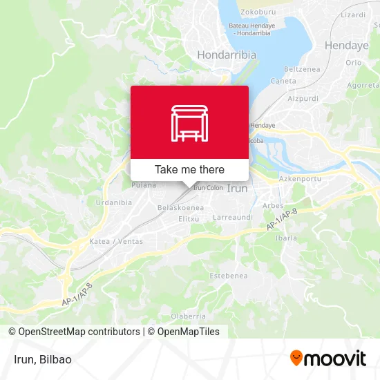 Irun map