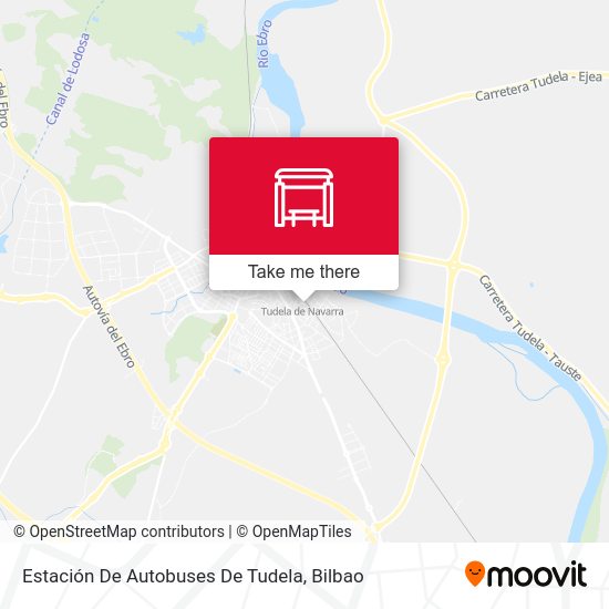 Estación De Autobuses De Tudela map