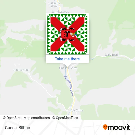 Guesa map