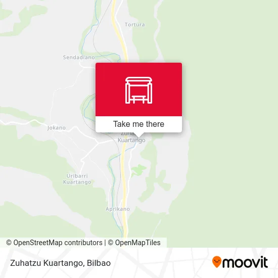 Zuhatzu Kuartango map