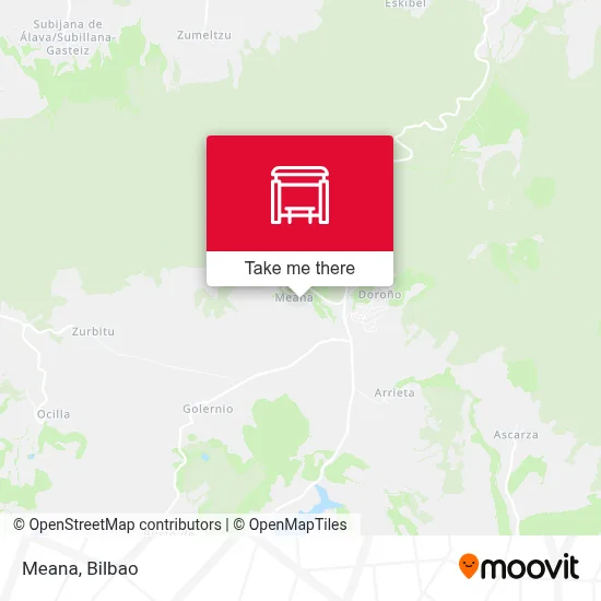 Meana map