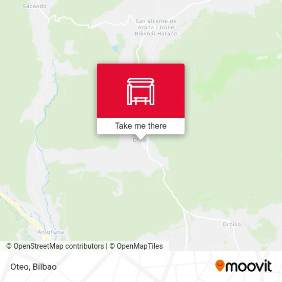 Oteo map