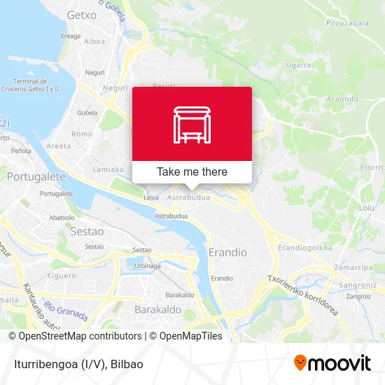 Iturribengoa (I/V) map