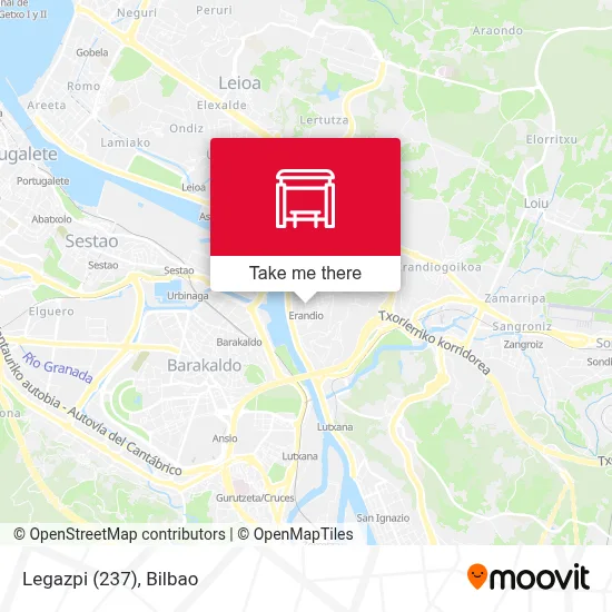 Legazpi (237) map