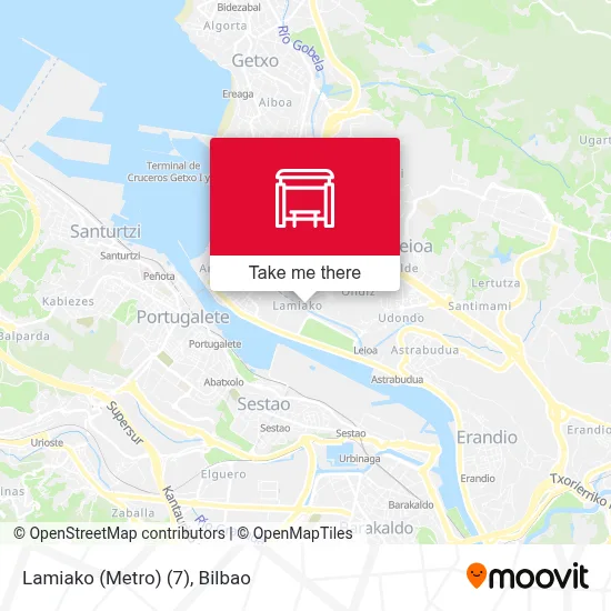 Lamiako (Metro) (7) map