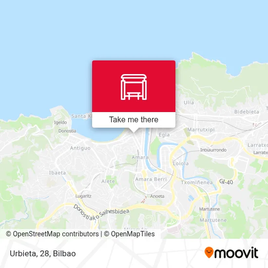 Urbieta, 28 map