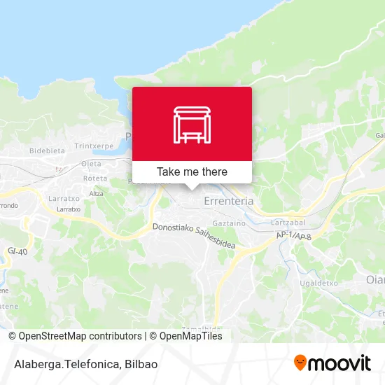 Alaberga.Telefonica map