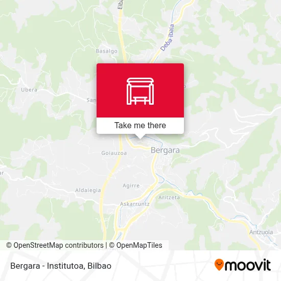 Bergara - Institutoa map