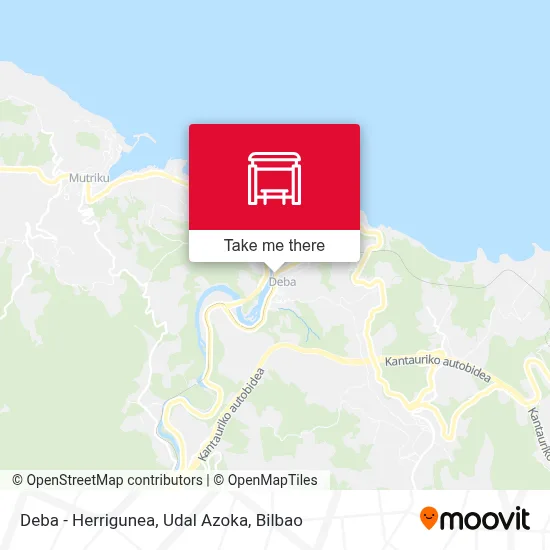 Deba - Herrigunea, Udal Azoka map