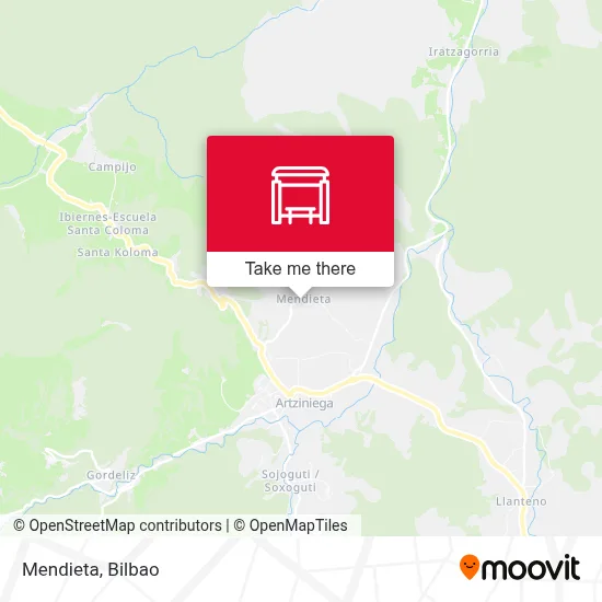 Mendieta map