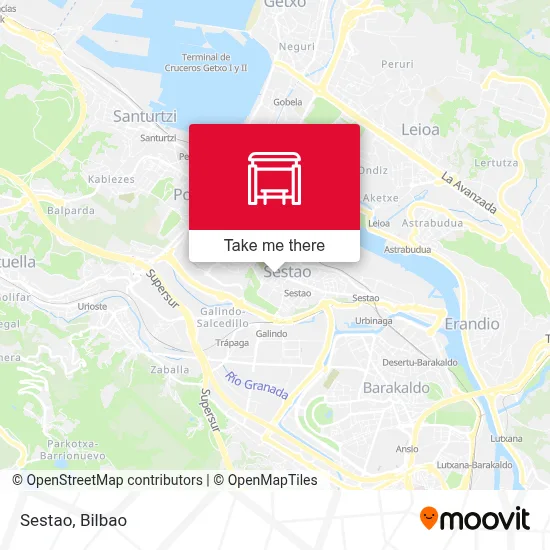Sestao map