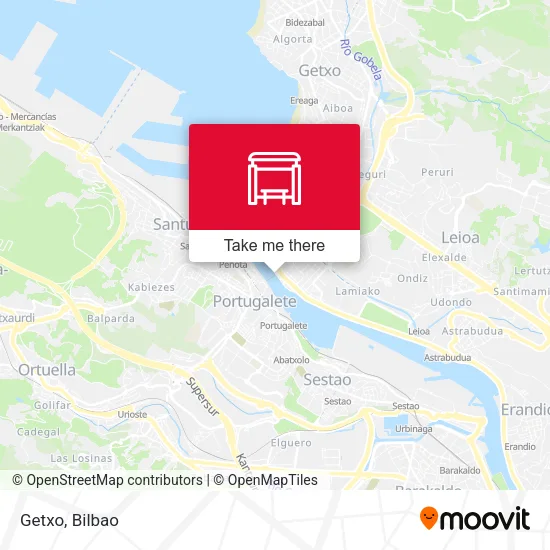 Getxo map