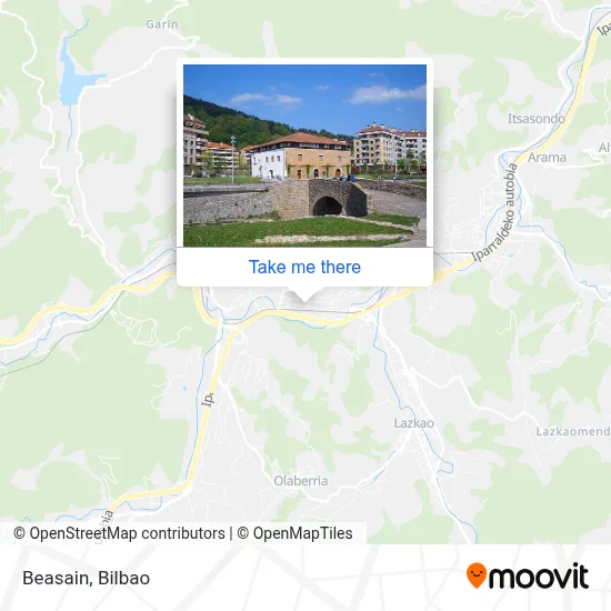Beasain map