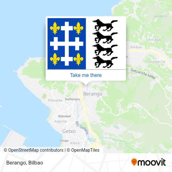 Berango map