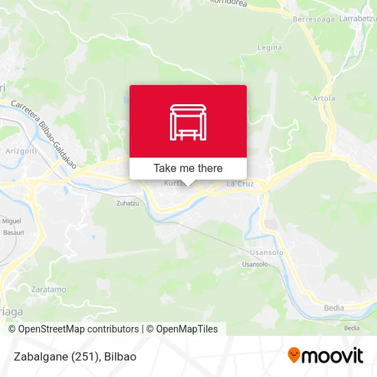 Zabalgane (251) map