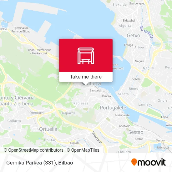 Gernika Parkea (331) map