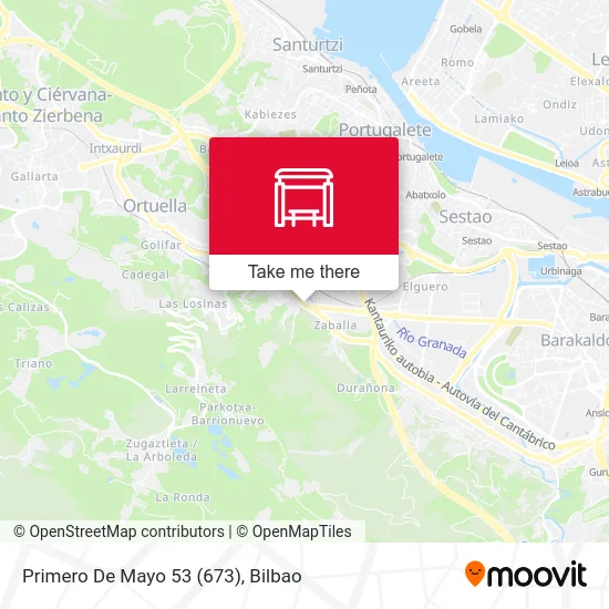 Primero De Mayo 53 (673) map