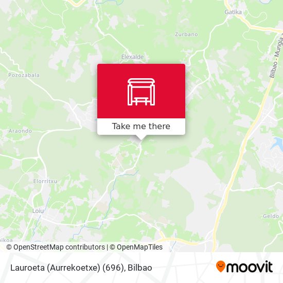 Lauroeta (Aurrekoetxe) (696) map
