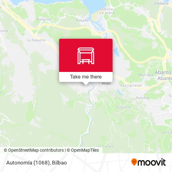 Autonomía (1068) map