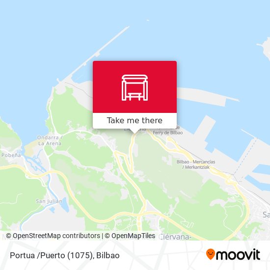 Portua /Puerto (1075) map