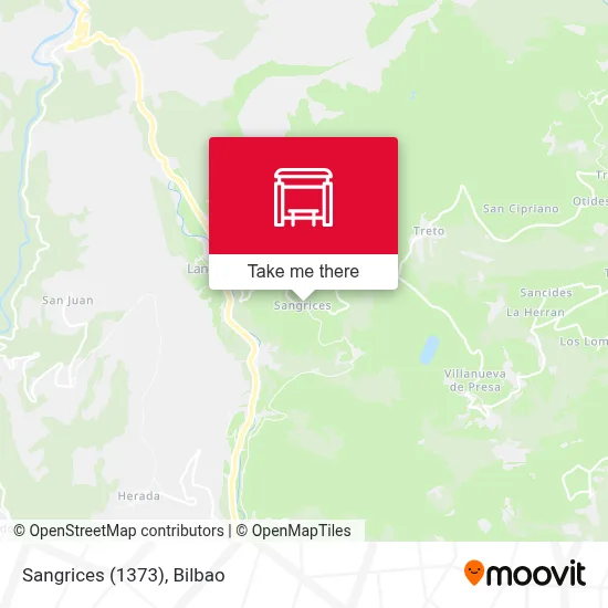 Sangrices (1373) map