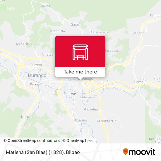 Matiena (San Blas) (1828) map